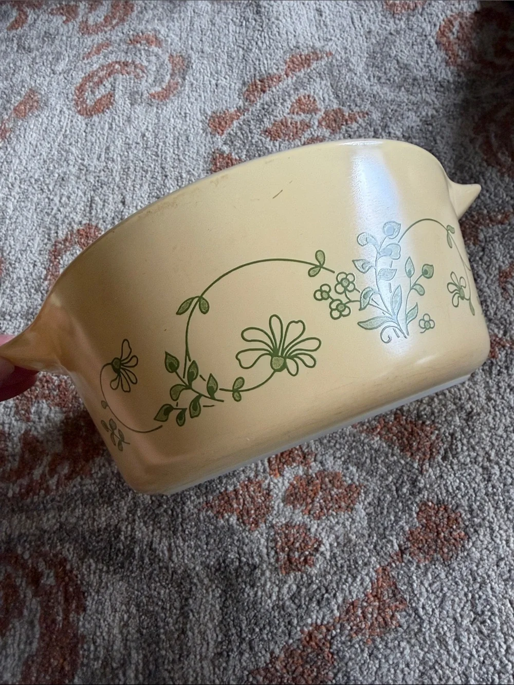 RARE Vintage Pyrex Shenandoah Pattern 1970s 2.5Qt Casserole Dish (No Lid)